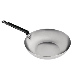 Wok od ugljičnog čelika 28 cm - Vogue - Fourniresto