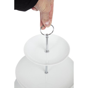 Stalak za kolače s 3 razine - Olympia - Fourniresto