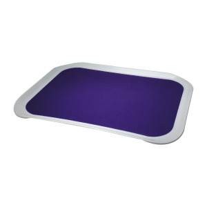 Pladanj od poliestera Century Fun Versa Lite - 330 x 430 mm - Grožđe - Cambro - Fourniresto