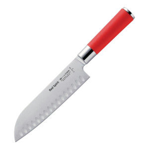 Nož Santoku s utorima Red Spirit - 180mm - Dick