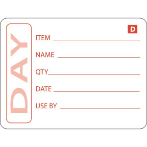 Rastopive prehrambene etikete - Rolna od 250 - Vogue