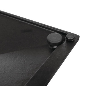 Rektangularna lijevana željezna noga - Š 550 x D 400 mm - Bolero