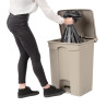 Koš za smeće s pedalom - 65L - Jantex