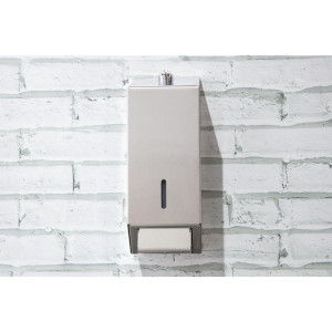 Dozator tekućeg sapuna od nehrđajućeg čelika - 1L - Jantex