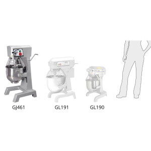 Planetarni mikser 3 brzine - 29L - Buffalo - Fourniresto