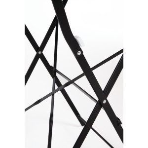 Stol bistro kvadratnog oblika od imitacije drva - 600mm - Bolero - Fourniresto