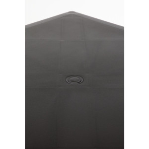 Kvadratni stol s crnim aluminijskim nogama 750mm - Bolero - Fourniresto