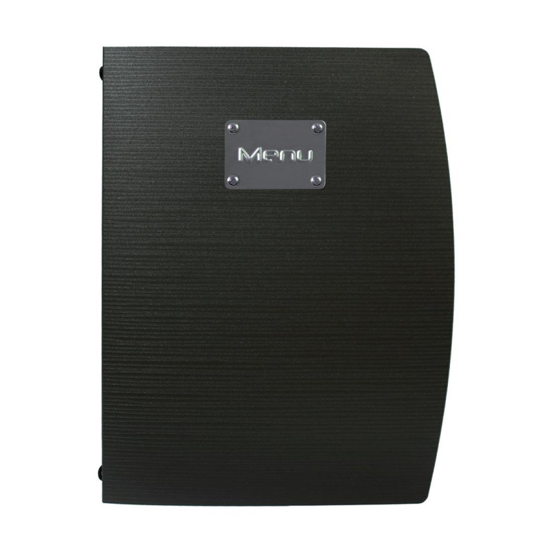 Crna mapa za meni Rio A4 - Securit - Fourniresto