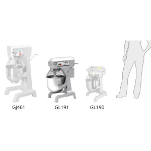 Planetarni mikser 20L - Buffalo - Fourniresto