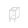 Otvoreni ormar 60/30B - Gastro M