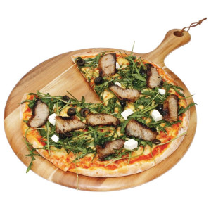 Ploča od okruglog akacijevog drveta 330mm - Olympia - Fourniresto