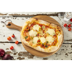 Ploča od okruglog akacijevog drveta 330mm - Olympia - Fourniresto