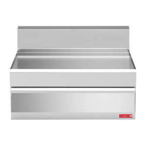 Električna ploča za kuhanje Polu-glatka polu-žljebovita - Š 600 x D 600 mm - Gastro M