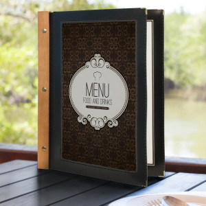 Dodatci za A4 format u crnoj boji - Securit - Fourniresto