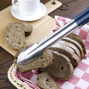 Pinceta za posluživanje 405mm plava - Vogue - Fourniresto