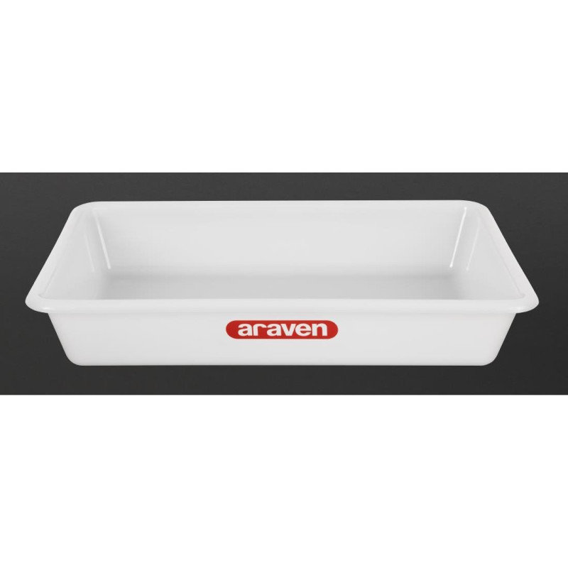 Plitka prozirna plastična posuda za hranu 435 mm - Araven - Fourniresto