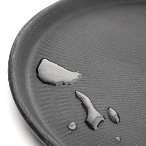 Protuklizni okrugli crni pladanj od staklenih vlakana 406mm - Olympia KRISTALLON - Fourniresto