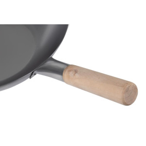 Wok od blagog čelika - 35,6 cm - Vogue - Fourniresto