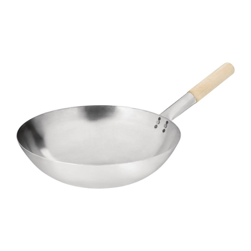 Wok konusnog oblika - 35,6 cm - Vogue - Fourniresto