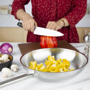 Tava za indukcijsko kuhanje od nehrđajućeg čelika - Ø 280 mm - Vogue