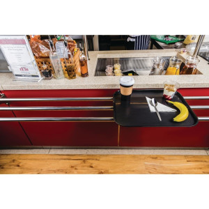 Pladanj za samoposluživanje 305 x 415mm crni - Olympia KRISTALLON - Fourniresto