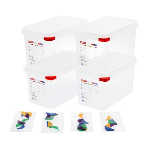 Kutija za hranu GN1/4 4,3L - Araven - Fourniresto