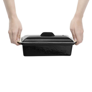 Terrina od crnog lijeva - 1,3 L - Vogue