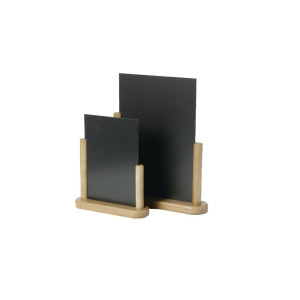 Elegantna ploča za stol od tikovine, završna obrada, 320 x 270 mm - Securit - Fourniresto