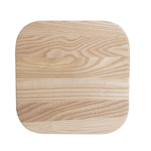 Niski tabure od pocinčanog čelika s drvenim sjedištem Cantina - set od 4 - Bolero