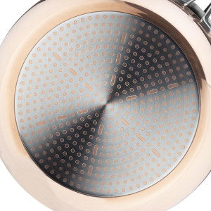 Tava s trostrukim zidom od bakra za indukcijsku ploču 280x60 mm Vogue: Izvanredne kulinarske performanse