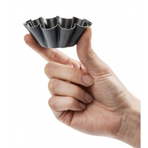 Kalupi za mini brioše od 75 mm, ne ljepe se - Paket od 12 komada, Matfer Bourgeat