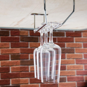 Podržavač za čaše na nožici 255 mm Olympia - Praktično, elegantno i sigurno odlaganje