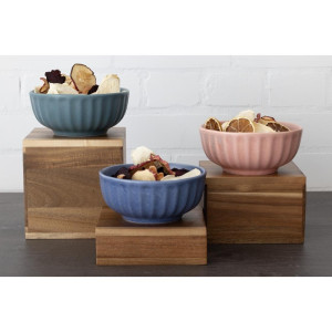 Povećanja od ariša 50/100/150mm - Set od 3 Olympia - Acaia drvo & Visina prezentacije