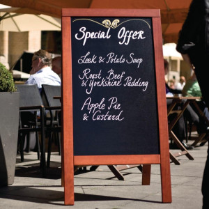 Ploča za trotoar Mahagonij 700x1350mm Securit - Visoka kvaliteta