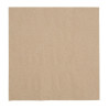 Recycled 2-Ply Snacking Napkins 330 mm Kraft - Pack of 2000