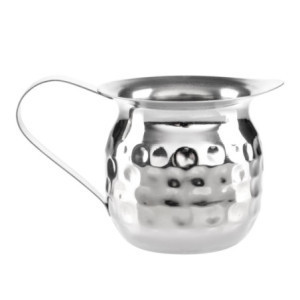 Mini vrč za mlijeko od kovanog nehrđajućeg čelika - 78 ml - Set od 6 - Olympia