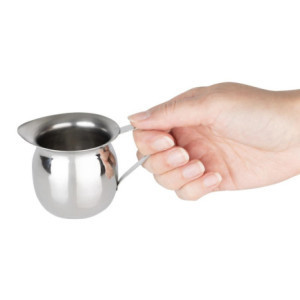 Mini vrč za mlijeko od nehrđajućeg čelika - 120 ml - Set od 6 - Olympia