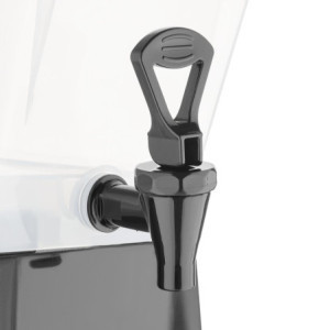 Distributer za piće od crnog polipropilena - 12 L - Olympia