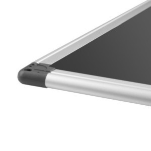 Crna magnetska ploča - 400 x 600 mm - Olympia