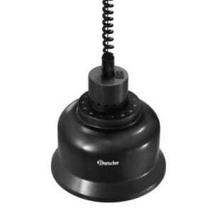 Grijalica s infracrvenim svjetlom crne boje - Bartscher