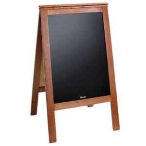 Stol s jelovnikom Bistroa Trottoir Barstcher.