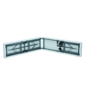 Preklopna bijela klupa - HENDI