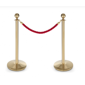 Traka za vođenje datoteke s zlatnim kopčama