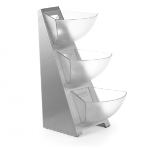 Polica s više funkcija za kapsule i vrećice - posebno za buffet - HENDI