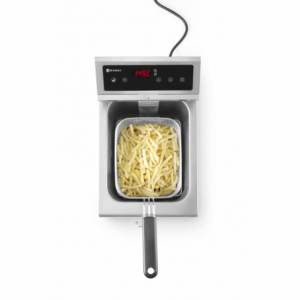 Friteza s indukcijskim grijanjem i slavinom za odvod - 8 L