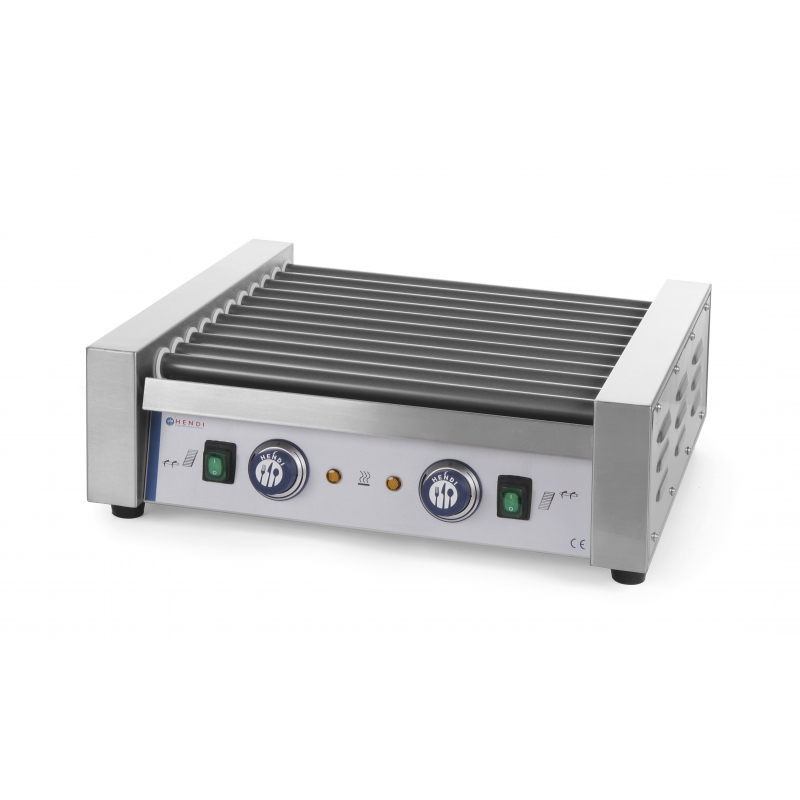 Roštilj na kotačima za kobasice - 14 valjaka