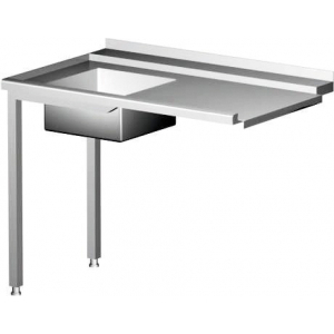 Stol za punjenje za perilicu posuđa s desnim sudoperom