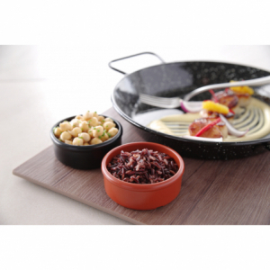 Crna umakara od melamina - set od 3