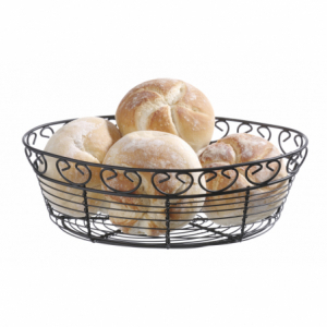 Košara od ukrasnog filca ovalnog oblika - 255 x 160 mm