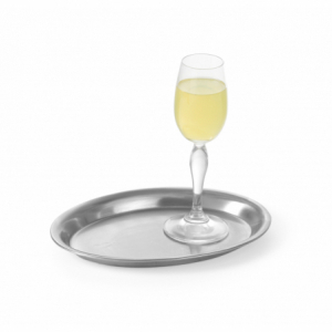 Pladanj za kavu ovalnog oblika - 265 x 195 mm - Brand HENDI - Fourniresto